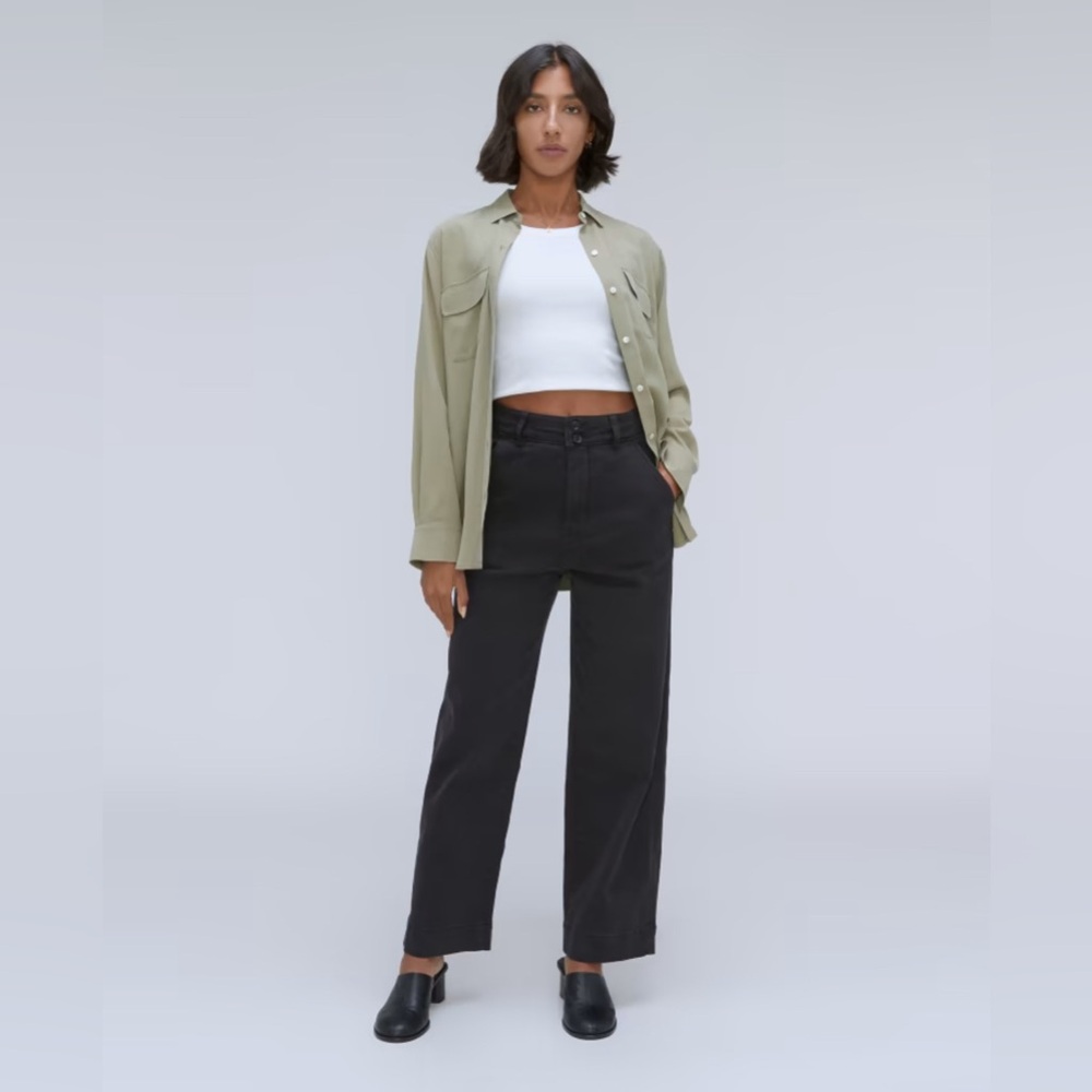 Everlane Organic Wide-leg Pant